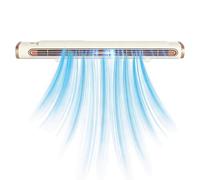 Fan For Bedroom - ABS PC 37x10.8x6.8cm | USB Rechargeable Bladeless Small Tower Device | Quiet Portable Mini Evaporative Air Cooler for Desk Office Home Car Camping Outdoor Indoor Travel RV