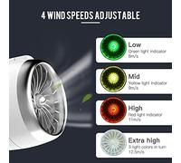 Fan for Bike, Clamp/Holder per Ventola di Morsetto Sulla Ventola della Bici da con Ventole di Raffreddamento Mini per Campeggio in Campeggio Camere da Letto in