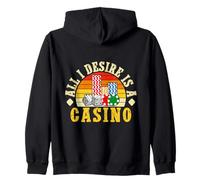 Fan Gambling All I Desire Is A Casino Felpa con Cappuccio