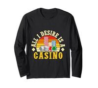 Fan Gambling All I Desire Is A Casino Maglia a Manica
