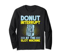 Fan Gambling Donut Interrupt At The Machine Casino Maglia a Manica