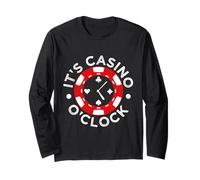 Fan Gambling It´s Casino O´Clock Casino Maglia a Manica