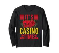 Fan Gambling It´s Casino Time Casino Maglia a Manica