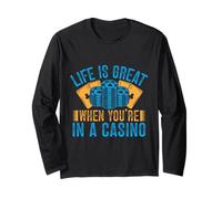 Fan Gambling Life Is Great When You In Casino Maglia a Manica