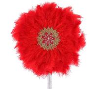 Fan Hand Hand Hand Hand African African Feather Fan Fancy Abito Fan Fan Fombtole Elegante Fan Fashion Dance Fan Fan Fan Dance Fan Fan Dance