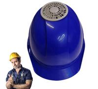 Fan Hat Construction Hard Hat With Fan Wind From The Top