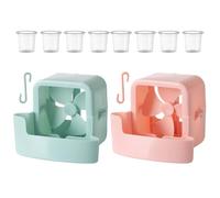Fan Ice Attachment, Electric Cooler, Hangable Holder Set, Piece Design with Hook, Cooling Artifact Accessory, Ideal for Home, Balcony, Terrace, Room, Workplace, Desktop Use