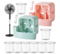 Fan Ice Box Attachment - 2 Pack Portable Cooling Fan Accessory