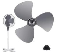 Fan Leaf Replacement, Wind Blower Blade, 13.78x13.78x1.57 Inches Durable ABS Blades Part, Cooling Device Leaf for Bedroom Dorm Living Room Basement Garage Patio and Classroom Use