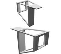 Fan Mount for MOZA R5/R9 Racing Wheel Base - 140mm Wind Simulation Housing