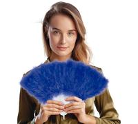 Fan Piume Blu