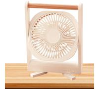 Fan portatile, raffreddamento a mano, Quiet Personal Fan with 4 Speeds, Low Noise Cubicle Accessories with Powerful Airflow for Home, Studio, Bedroom, Dorm, 6.61x1.46x9.06 Inches
