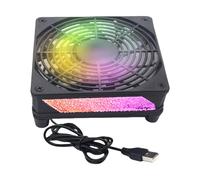 Fan portatile, silenzioso, silenzioso, 9.45 x 4.72 x 1.57in, maintaining Whisper-Quiet for Minimal Distraction, multicolore