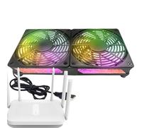 Fan portatile, silenzioso, silenzioso, 9.45 x 4.72 x 1.57in, maintaining Whisper-Quiet for Minimal Distraction, multicolore