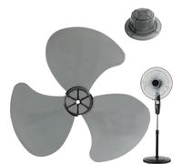 Fan Propellers Replacement - PP 35cm 3-Leaves Durable Design | Household Fan Accessories with Easy Installation, Efficient Airflow, Home RV Room Bedroom | Pedestal Fans Blades Indoor Outdoor