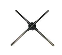 Fan Pubblicitario A 4 Pale LED Con APP E WIFI Hd Holographic Naked Eyes 3d Hologram Fan