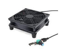 Fan router PC fai -da -te Più fresco tv Scatola wireless raffreddamento silenzioso silenzioso silenzioso DC 5V USB Potenza ventola da 120 mm 120x25mm 1 2 cm con Viti rete protettiva