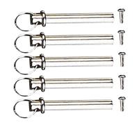 Fan Shaft Replacement Kit - Durable Rivets and Fasteners Set | Strong Repair Parts for Folding Hand Fans, Practical Hardware Accessory for Craftmaking, Fixing, and Restoring Traditional Decorative Fan