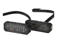 Hella Luce identificazione lampeggiante 2XD 014 561-901 LED 12/24V Bianco cavo 970 mm