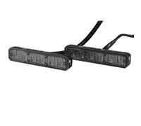 HELLA LED Luce identificazione lampeggiante - BST - 12V / 24V - bianco - Montaggio, esterno/Raccordo a vite - Cavo: 860mm - Spina: estremità del cavo aperta - Kit - Quantità: 2 - 2XD 012 160-881