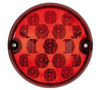 Fanale a led 12-24V 95 mm retronebbia rosso