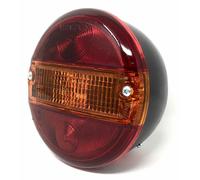 Fanale alogeno posteriore sx Ama Ø 140mm con 4 funzioni - 2 pz Made in Italy