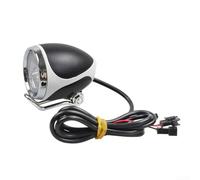 Fanale anteriore a LED luminoso per scooter elettrico Kugoo | Compatto 75 mm di larghezza, adatto per ruote da 10 pollici, costruzione robusta, percorso di visibilità chiaro