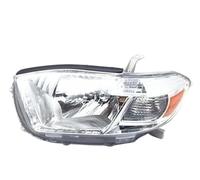 Fanale Anteriore auto Compatibile Con Toyota Per Highlander XU40 Per Kluger 2008 2009 2010 Gruppo Faro Per Auto Fendinebbia Paraurti Riflettore Angolo Lampada Laterale