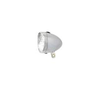 Fanale anteriore bici RMS Cromato stile vintage retrò 3 Led Bianchi per Olanda