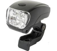 Fanale anteriore bici universale con cinque LED bianchi