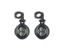 Fanale Anteriore Fari Anteriori Per Moto Per Fendinebbia Per Moto Lamp Lampada Ausiliaria A LED Per Moto(2pcs white light)