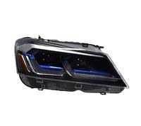 Fanale Anteriore Faro Anteriore Per BMW Per X3 F25 2010-2013 Fari A LED DRL Indicatori Di Direzione Abbaglianti Angel Eye Lente Del Proiettore Fari Fanali Anteriori(Yellow Style,RHD)