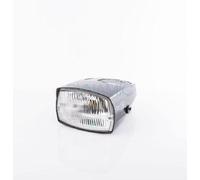 FANALE ANTERIORE FARO COMPLETO UNIVERSALE CICLOMOTORE PLASTICA NERO F102 STANDAR