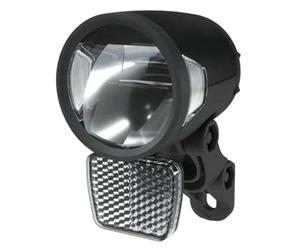 Fanale anteriore Herrmans H-Black MR8 E E-Bike, nero, on
