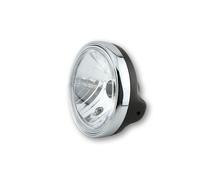 Fanale anteriore HIGHSIDER smart 7 pollici LTD, nero lucido
