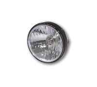 Fanale anteriore HIGHSIDER smart da 7 pollici RENO 2, nero lucido