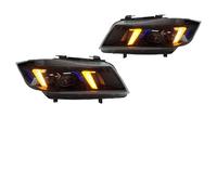 Fanale Anteriore Per BMW Serie 3 E90 E91 2005-2012 Fari Anteriori Xenon HID Auto Modificate Con Indicatori Direzione Sequenziali Coppia Gruppi Ottici