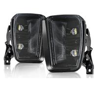 Fanale Anteriore Per Dodge Per Ram 1500 2013 2014 2015 2016 2017 2018 Fendinebbia A LED Luci Diurne DRL Indicatori Di Direzione Bianco Giallo Accessori Per Auto Faro Principale Fari(Fog Yellow)