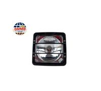 FANALE ANTERIORE PROIETTORE SIMMETRICO 140X140mm TRATTORE SAME LANDINI