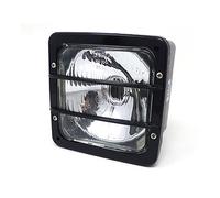 Fanale Anteriore Quadrato con Cornice Nera a 2 Luci per Trattori 140m COBO 05.132.000