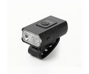Fanale Anteriore Ricaricabile Luce da Manubrio USB-C per Città, Strada,