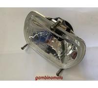 FANALE ANTERIORE PROIETTORE ASIMMETRICO 120X110MM A 3 ATTACCHI ABBAGL./ANABBAGL.