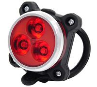 Fanale Posteriore Ricaricabile USB con 3 LED, 8 Funzioni e Resistenza IPX4