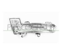 Fanale Bianco Per Retrovisore Sinistro Per Skoda Octavia Dal 2013 Al 2016