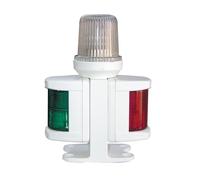 FANALE COMBINATO 3 COLORI (luce di fonda, 2 fanali di via a 112,5° rosso verde)