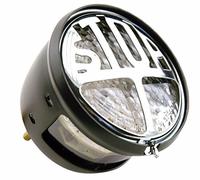 Pilota Custom 12V/1/1W Con Luce Targa Per Moto Ricambi Ciclomotore