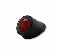 SHIN YO LED taillight OLD SCHOOL TYP1, nero, vetro rosso, E-approvato, nero