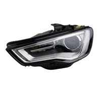Fanale D3S sinistro adatto per Audi A3 8V con LWR cromato 04/12-04/16