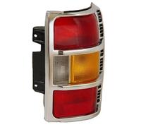 Depo Auto Parts - Fanale posteriore per Mitsubishi Pajero 1997-2000 cornice cromata sinistro