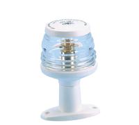 ARMERIAONLINE SINCE 1999 Fanale di Fonda LED Bianco 12v per Barca gommone Luce Notturna Fanale di Via a 360°